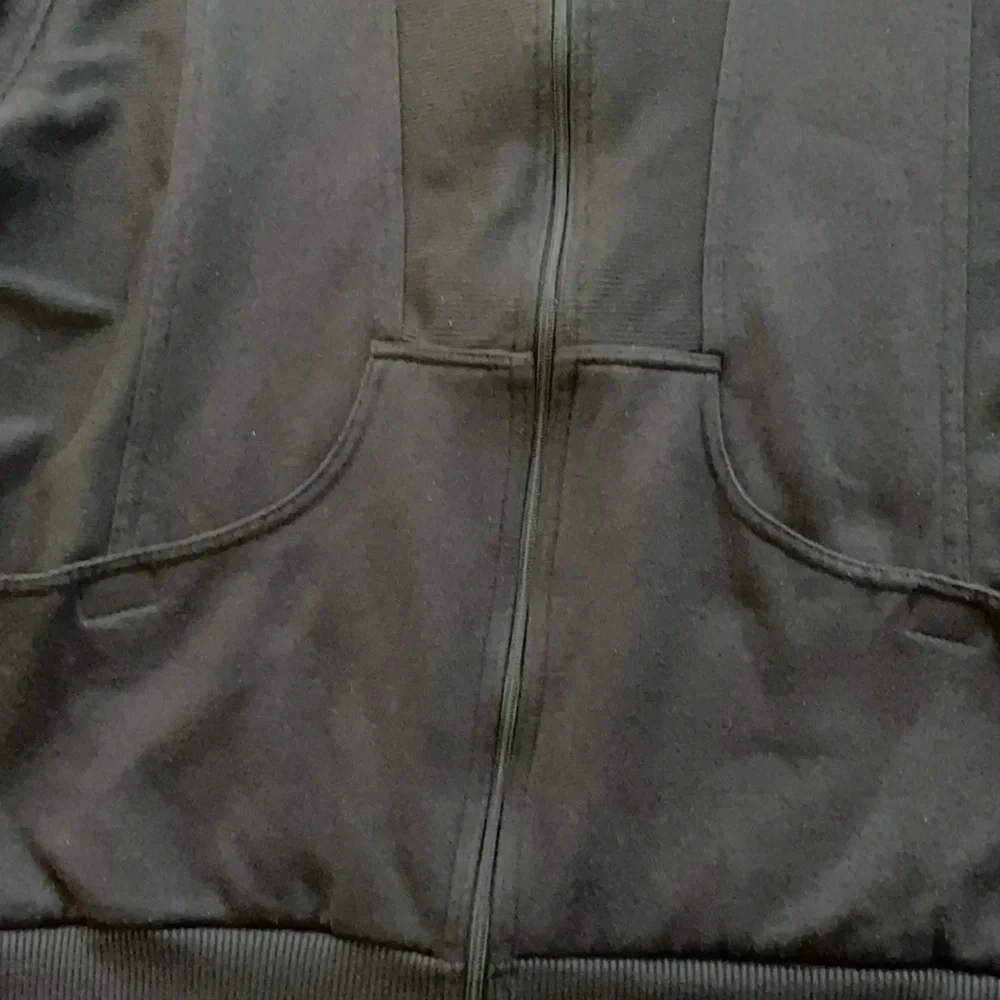 Triples Womens Full Zip Jacket Navy Blue Medium - Picture 8 of 10
